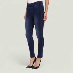 Liverpool Sienna Pull‎ On Skinny Comfy Stretch Jeans Indigo Wash Womens sz 8